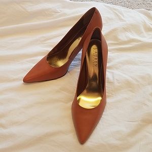 Lauren RL Leather Heels